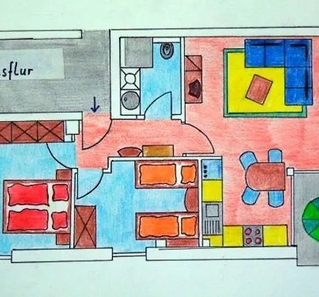 公寓 Spilgies Gm 69756 格拉尔-米里茨